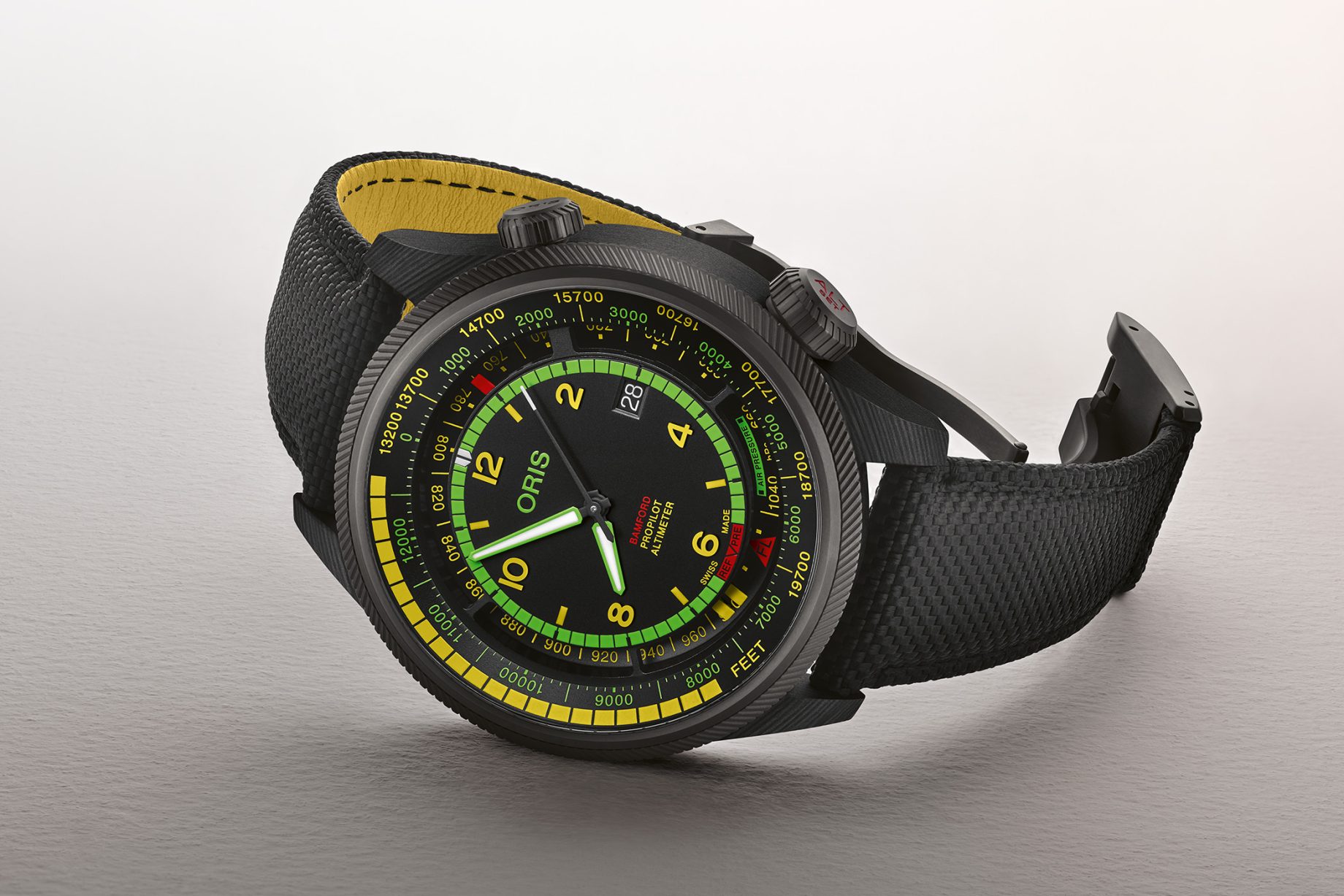 Oris x Bamford ProPilot Altimeter “Mission Control”