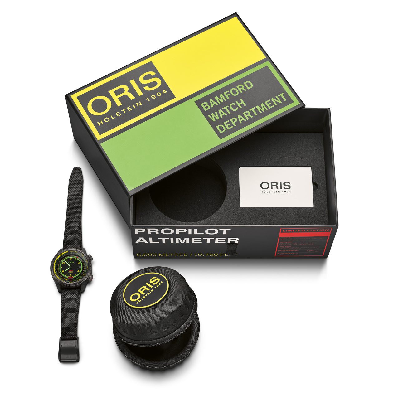 Oris x Bamford ProPilot Altimeter “Mission Control”
