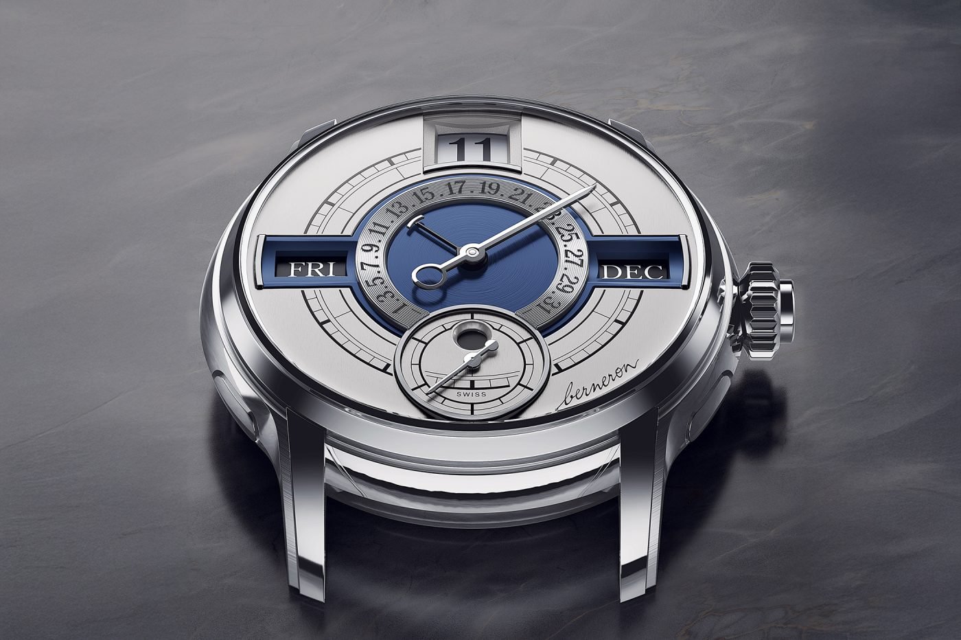 Berneron Quantième Annuel z inteligentnym rocznym kalendarzem