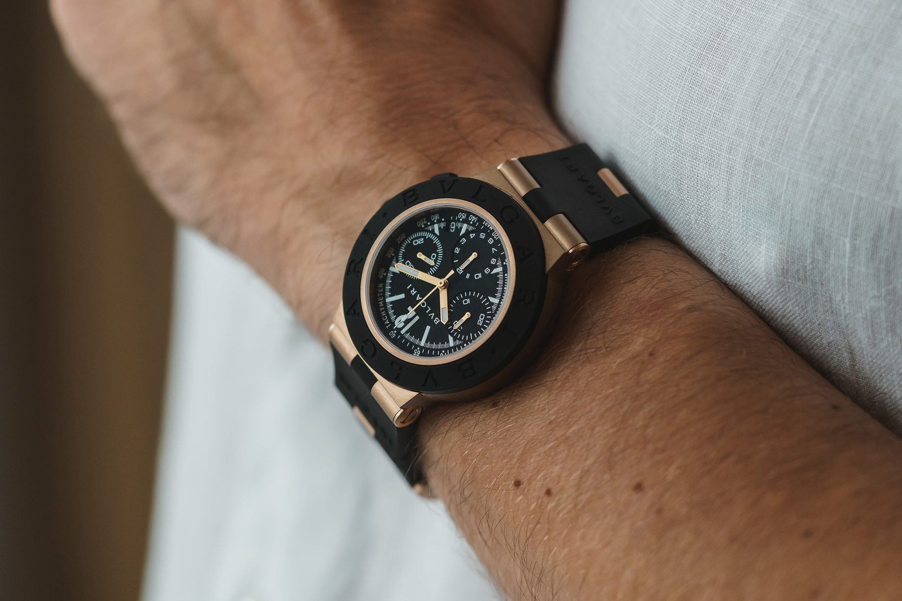 Bulgari Bronzo Chronograph