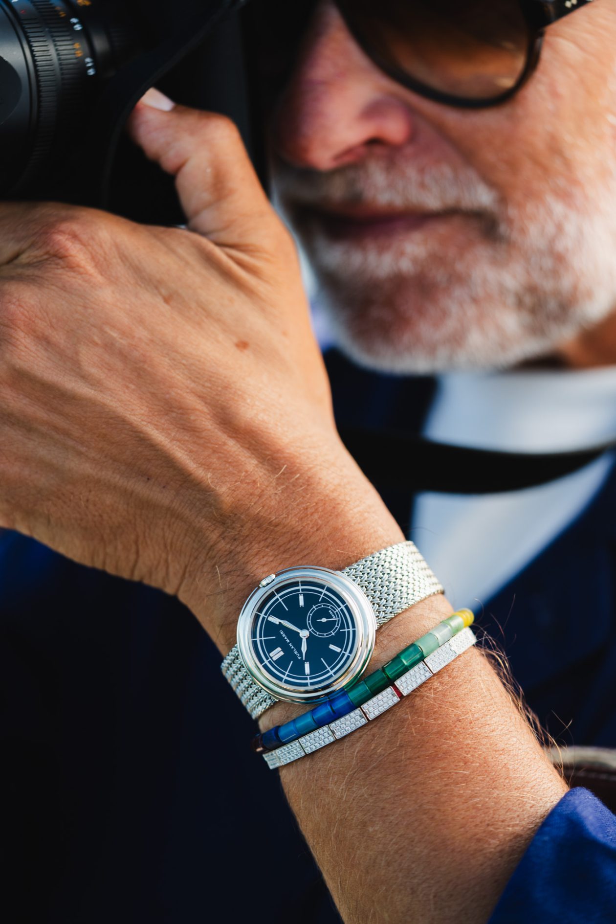 Furlan Marri Disco Onyx Diamonds na nadgarstku