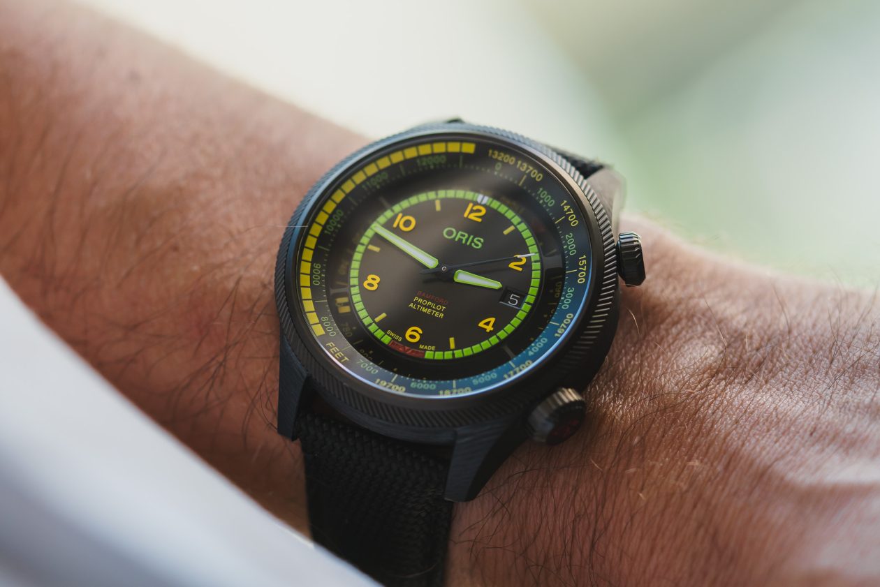 Oris x Bamford ProPilot Altimeter “Mission Control”
