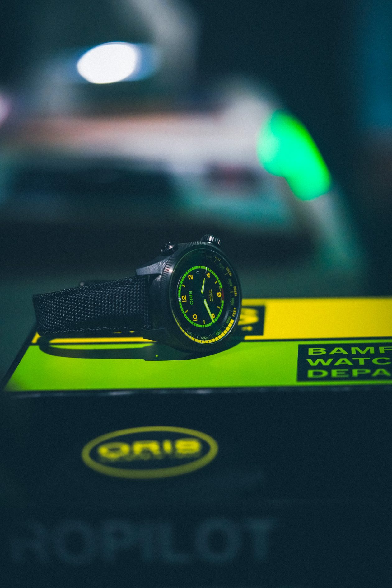 Oris x Bamford ProPilot Altimeter “Mission Control”