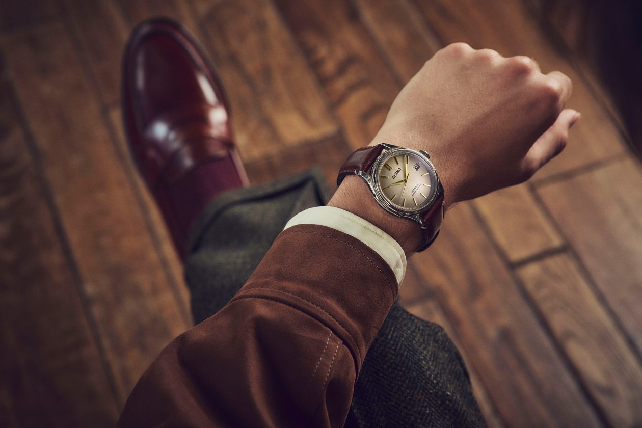 Presage Classic Series na nadgarstku