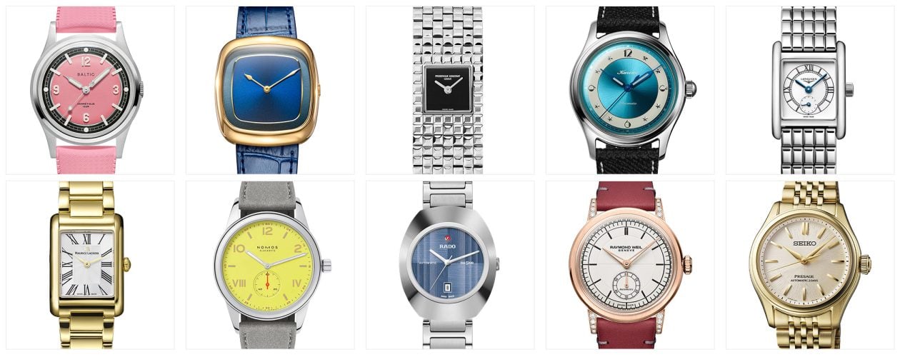 Zegarek damski do 15 000 zł - nominacje