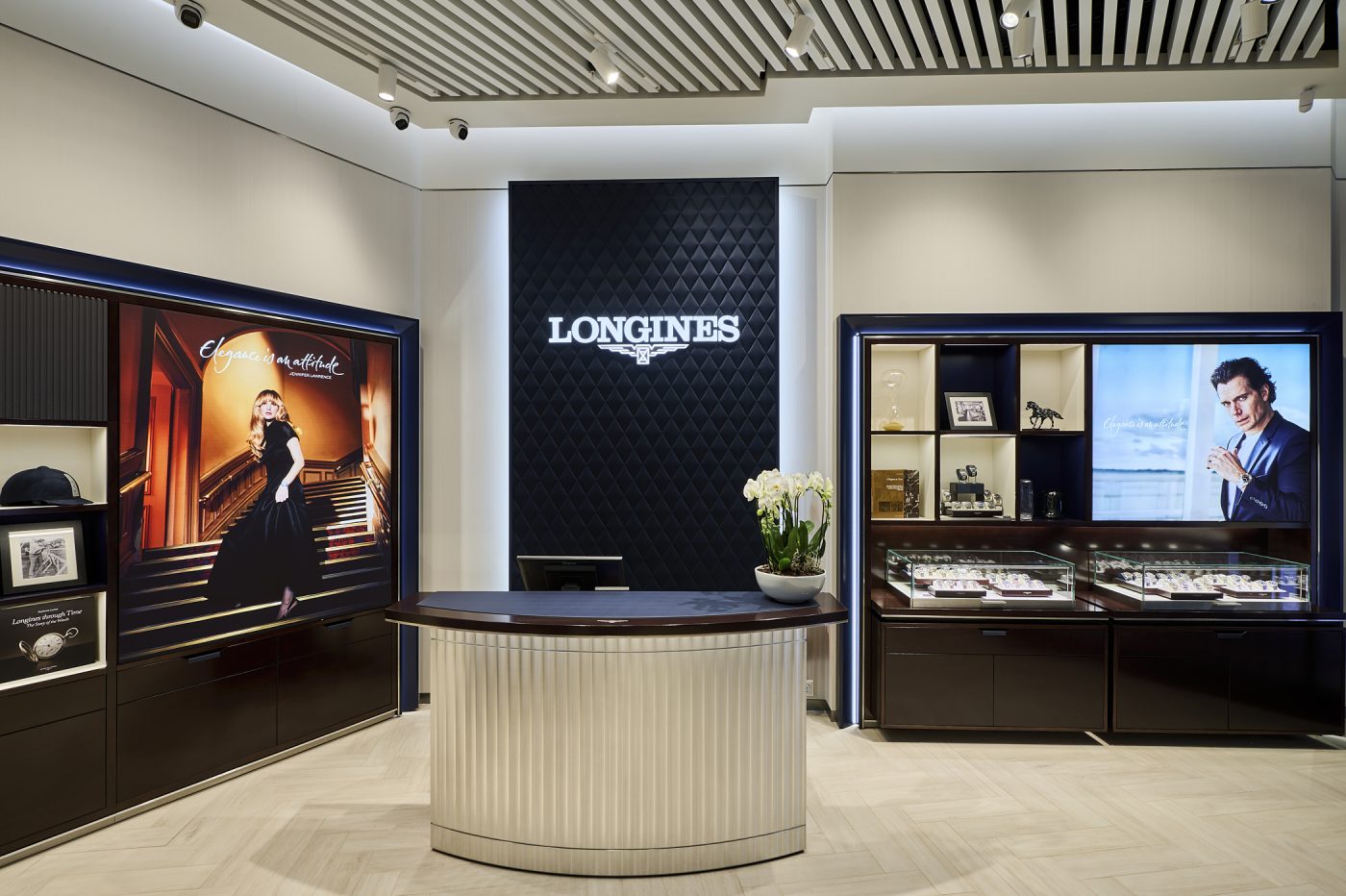 Butik marki Longines w Warszawie