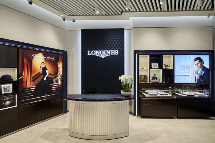 Butik marki Longines w Warszawie