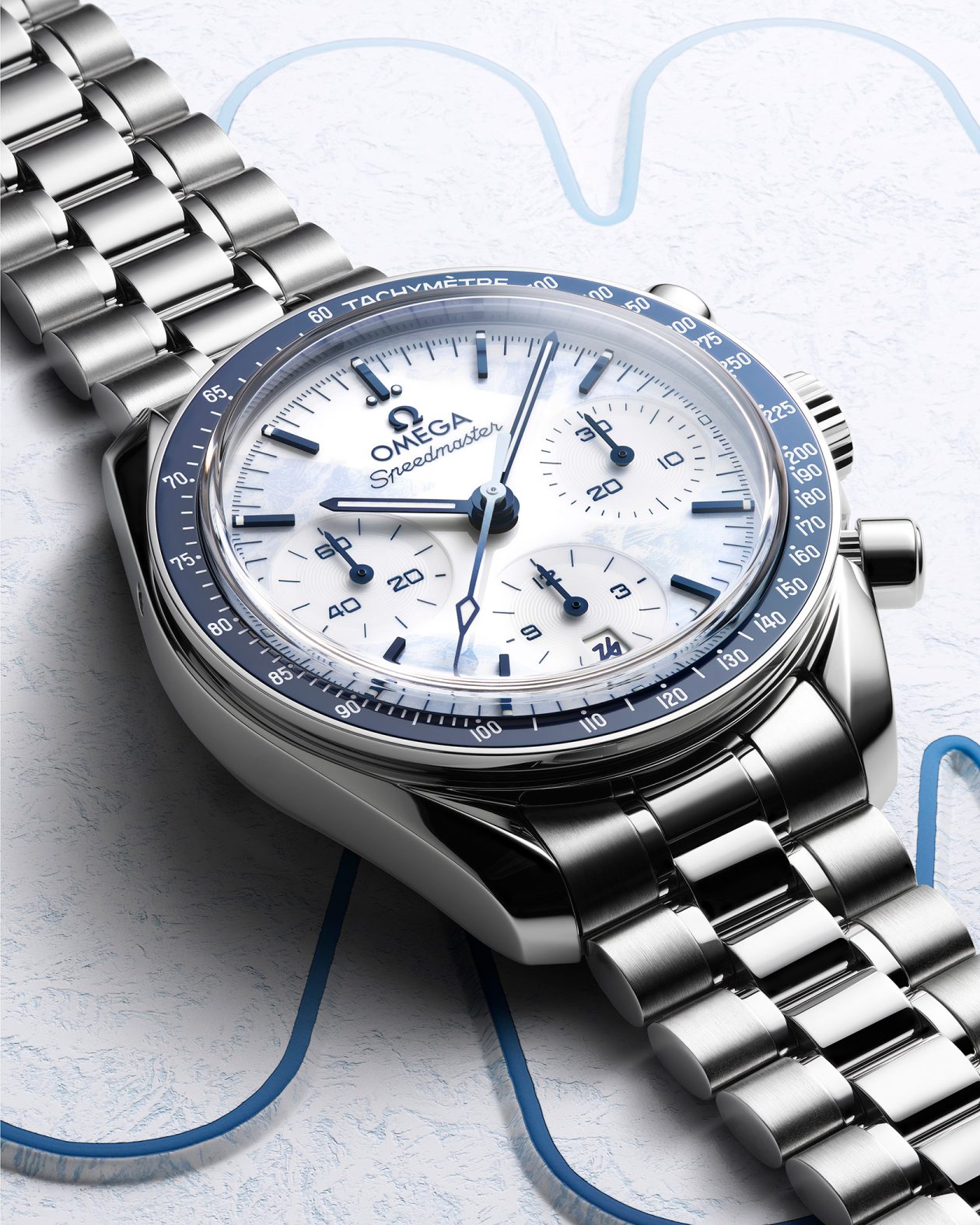 Omega Speedmaster 38mm Milano Cortina 2026