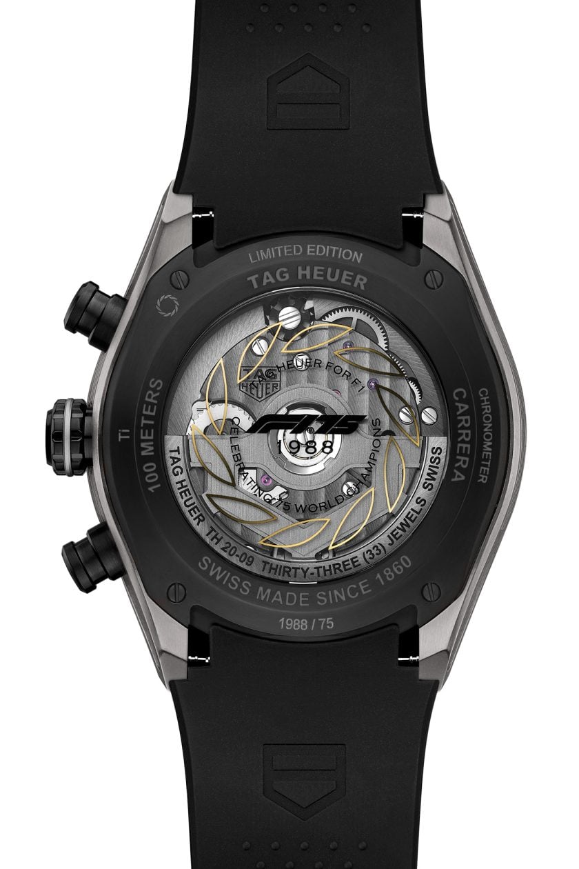 TAG Heuer Carrera Chronograph Tourbillon Extreme Sport F1 75th Anniversary