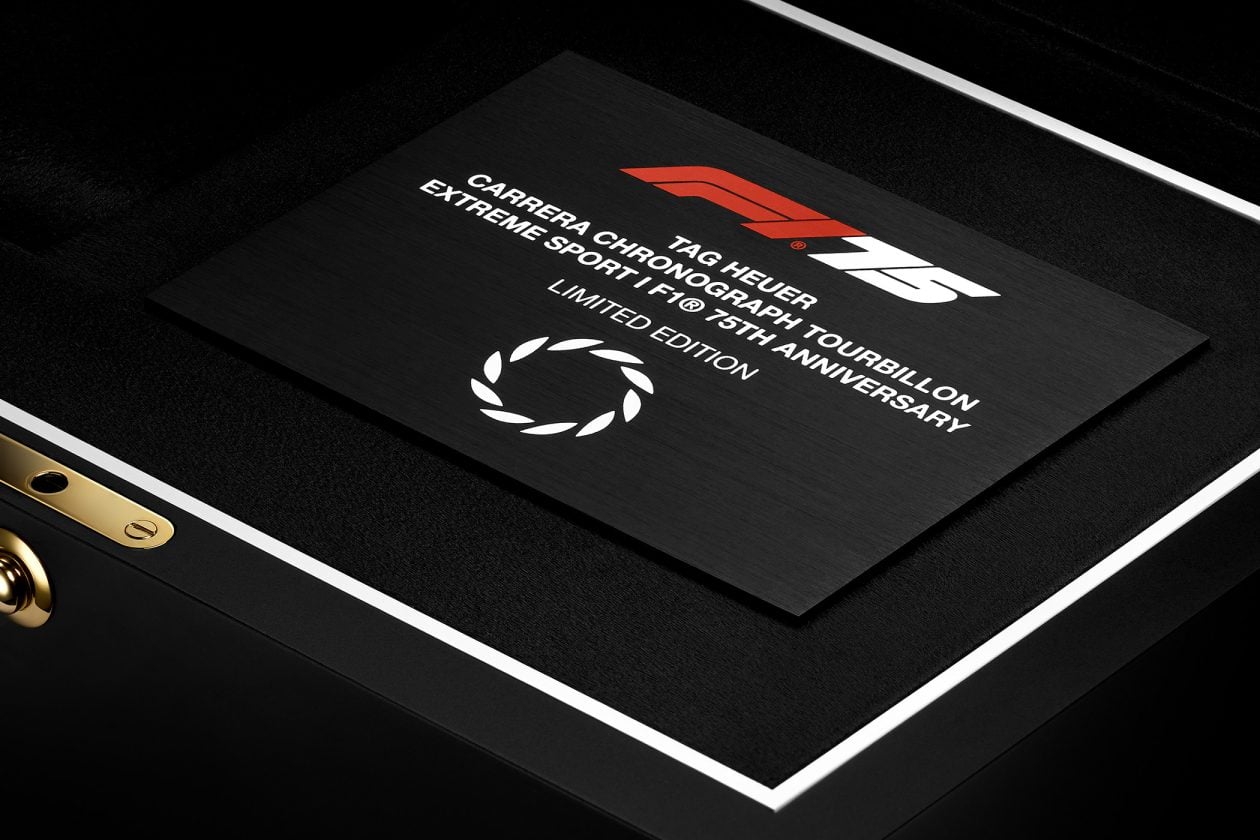 TAG Heuer Carrera Chronograph Tourbillon Extreme Sport F1 75th Anniversary