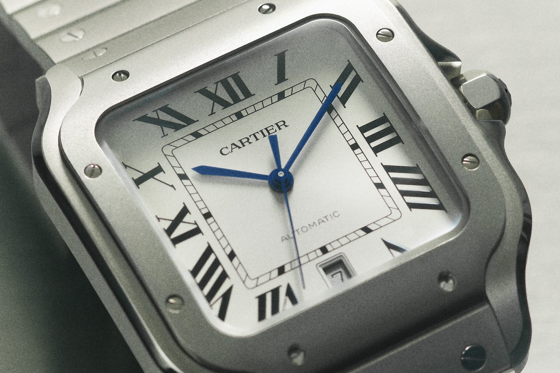Cartier Santos de Cartier w tytanie