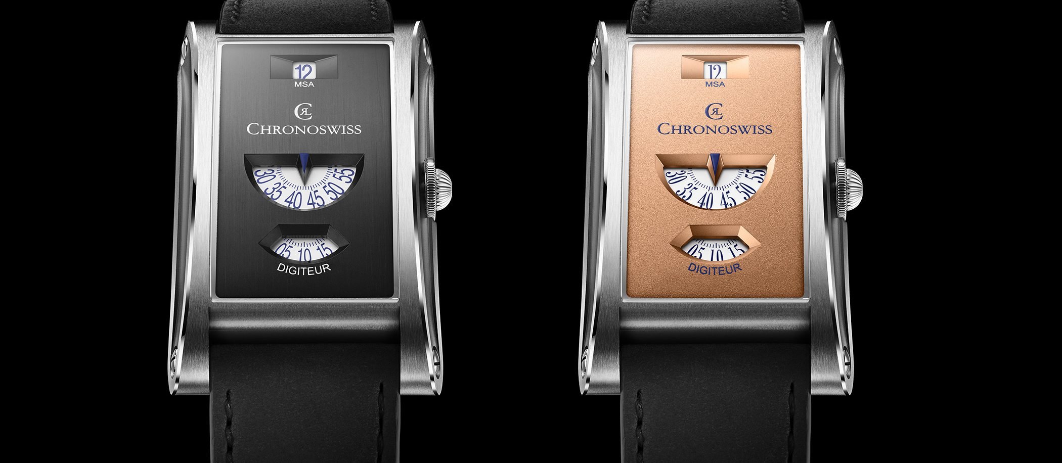 Chronoswiss Neo Digiteur Granit i Neo Digiteur Sand