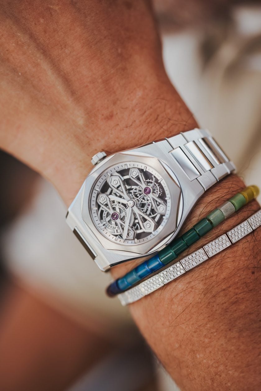 Girard-Perregaux Laureato Three Gold Bridges