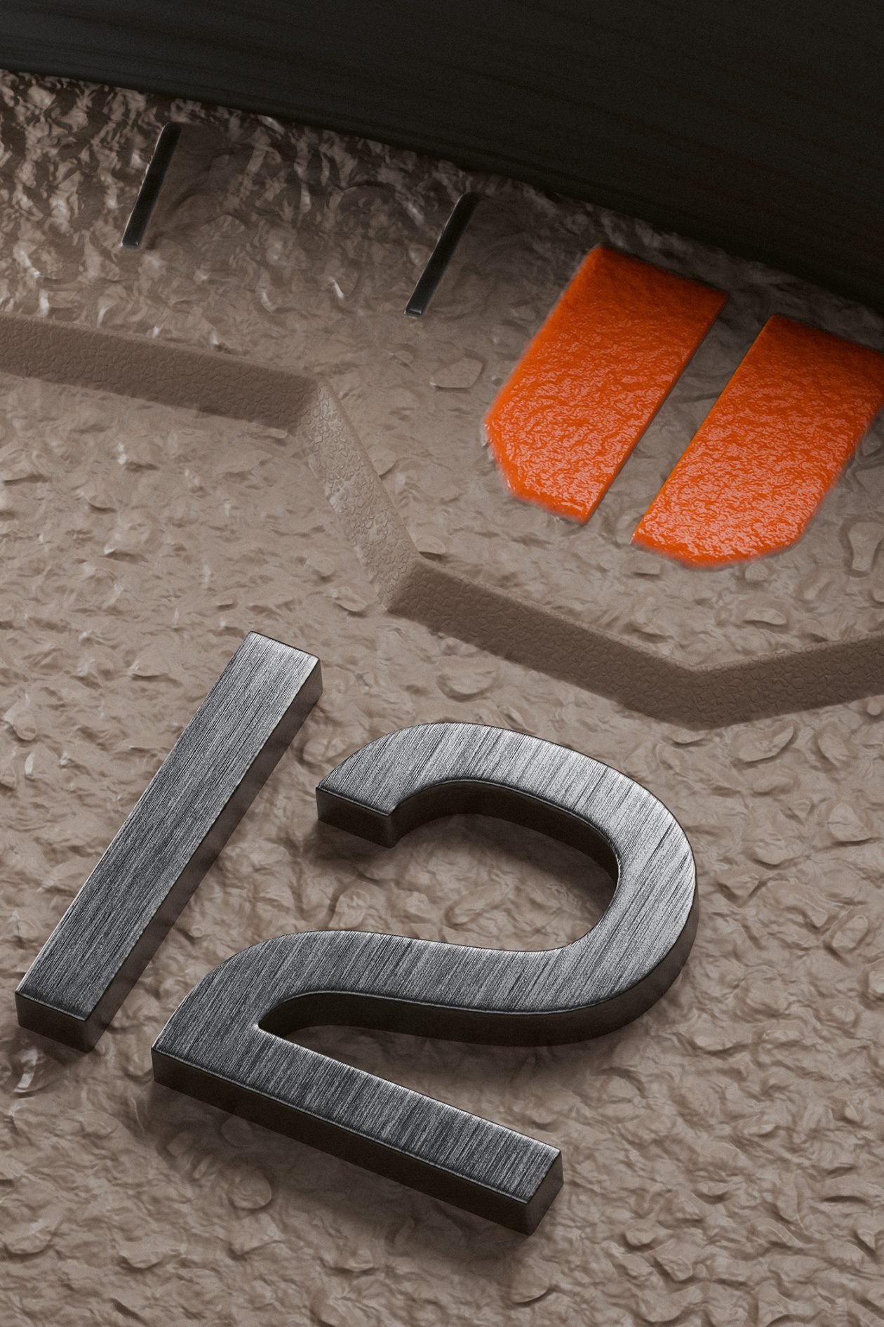 Oris ProPilot Desert Edition - detale tarczy