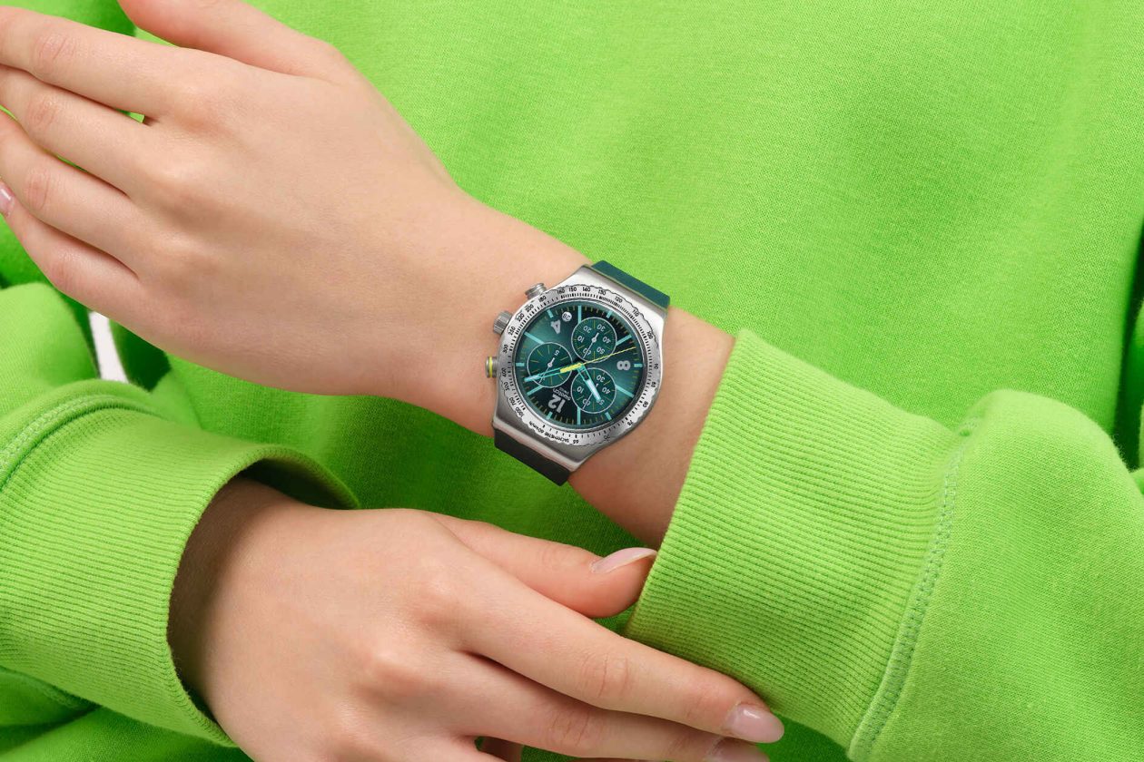 Swatch Greenshift Glow