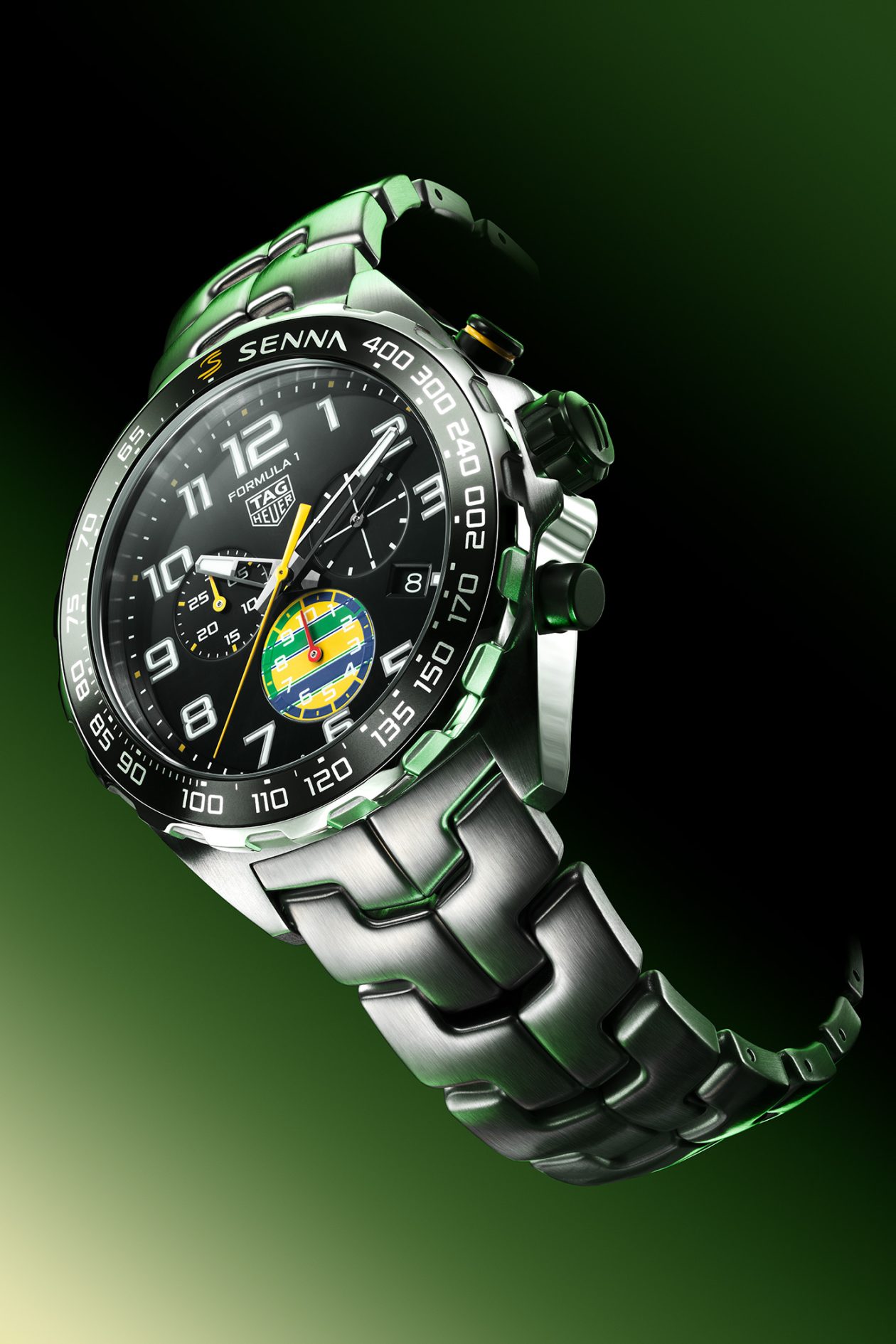TAG Heuer Formula 1 Chronograph x Senna 43mm