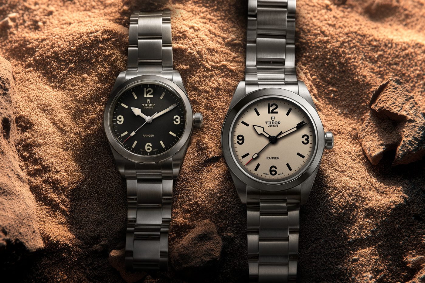 Tudor Ranger z tarczą „Dune White” oraz w nowym, mniejszym rozmiarze