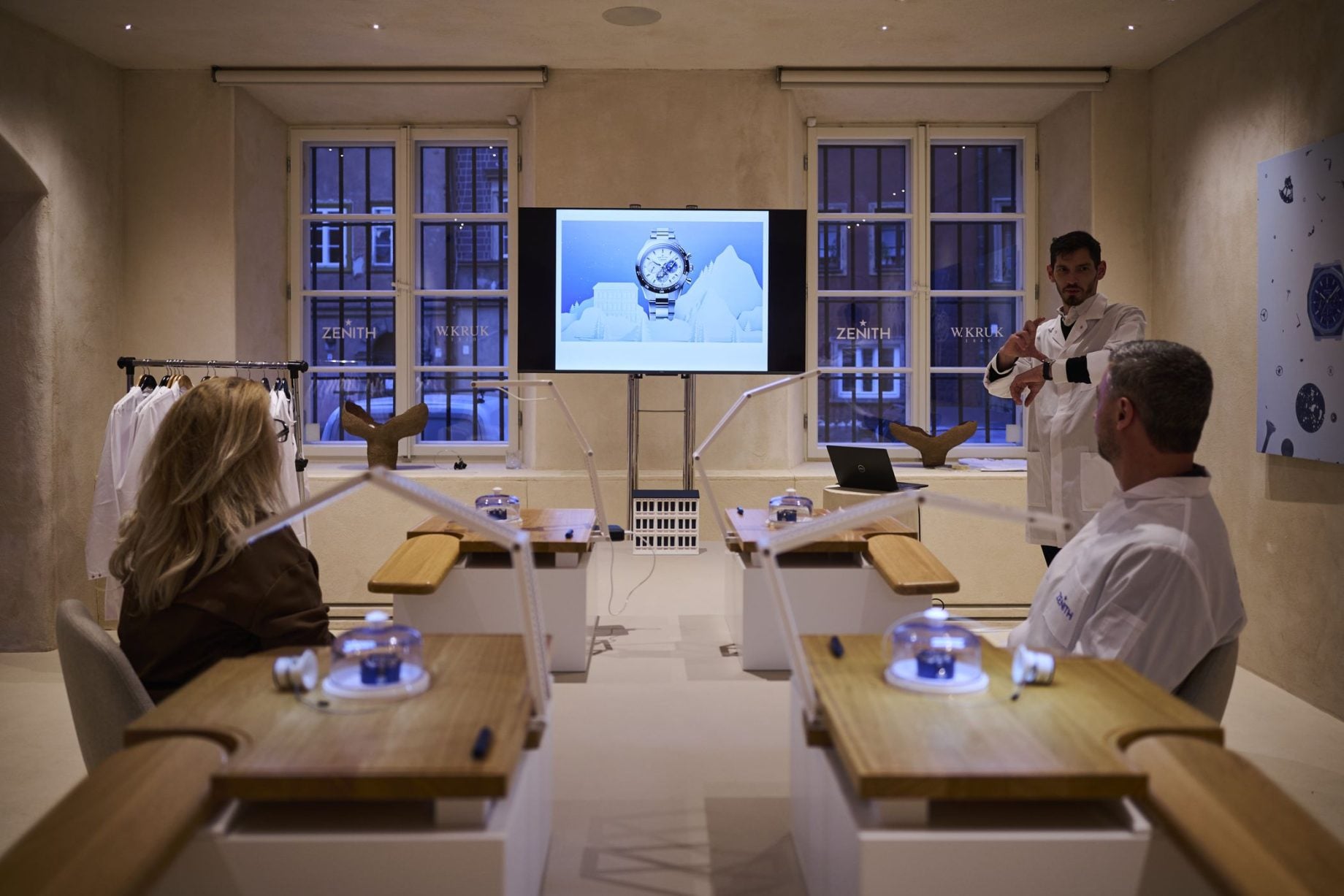 Warsztaty zegarmistrzowskie Zenith x W.KRUK