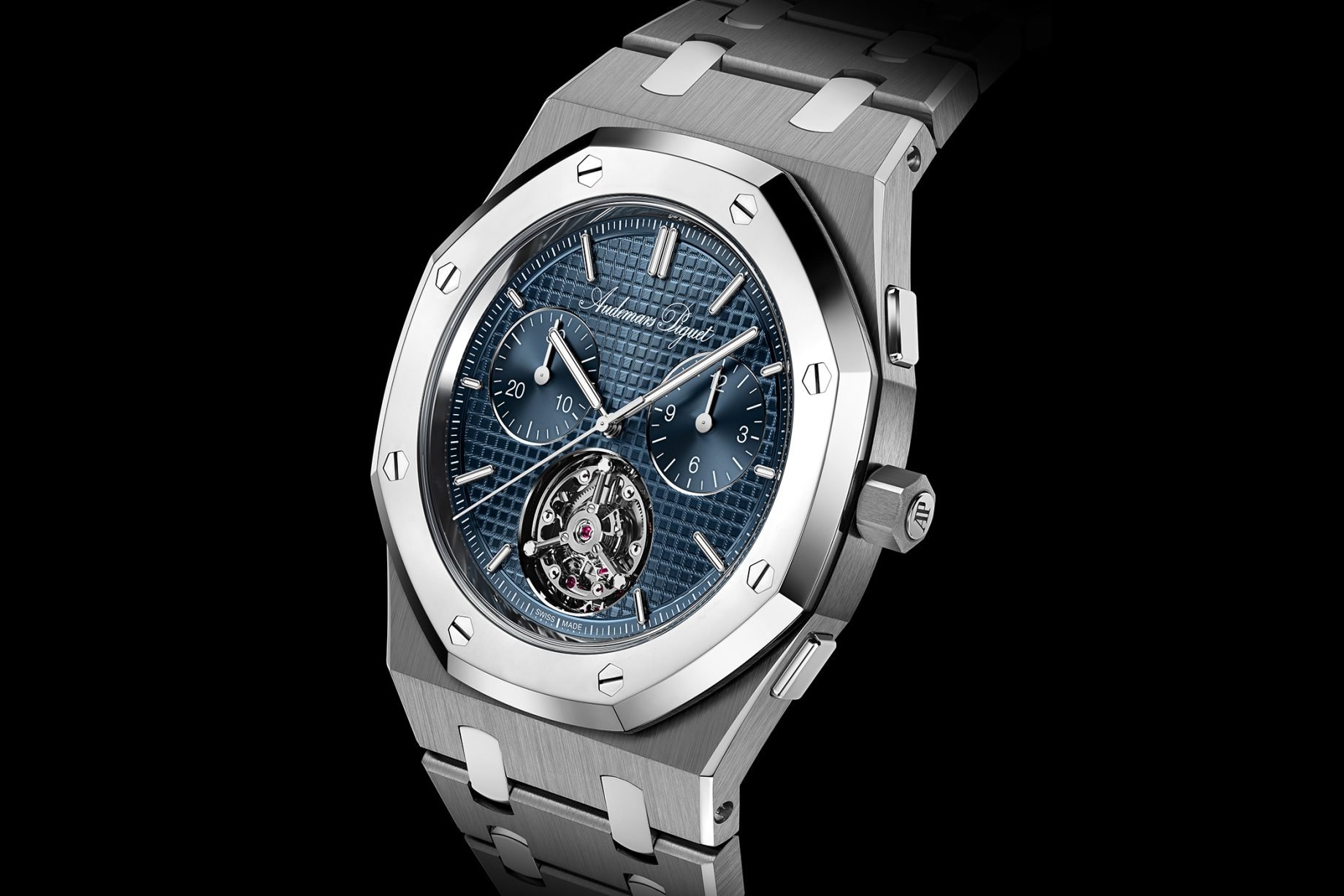 Audemars Piguet Royal Oak „Jumbo” Extra-Thin Selfwinding Flying Tourbillon Chonograph RD#5 “150th Anniversary”