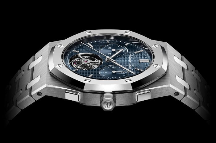 Audemars Piguet Royal Oak „Jumbo” Extra-Thin Selfwinding Flying Tourbillon Chonograph RD#5 “150th Anniversary”