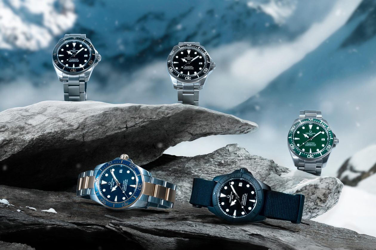 kolekcja nowych modeli Certina DS Action Diver 38 mm