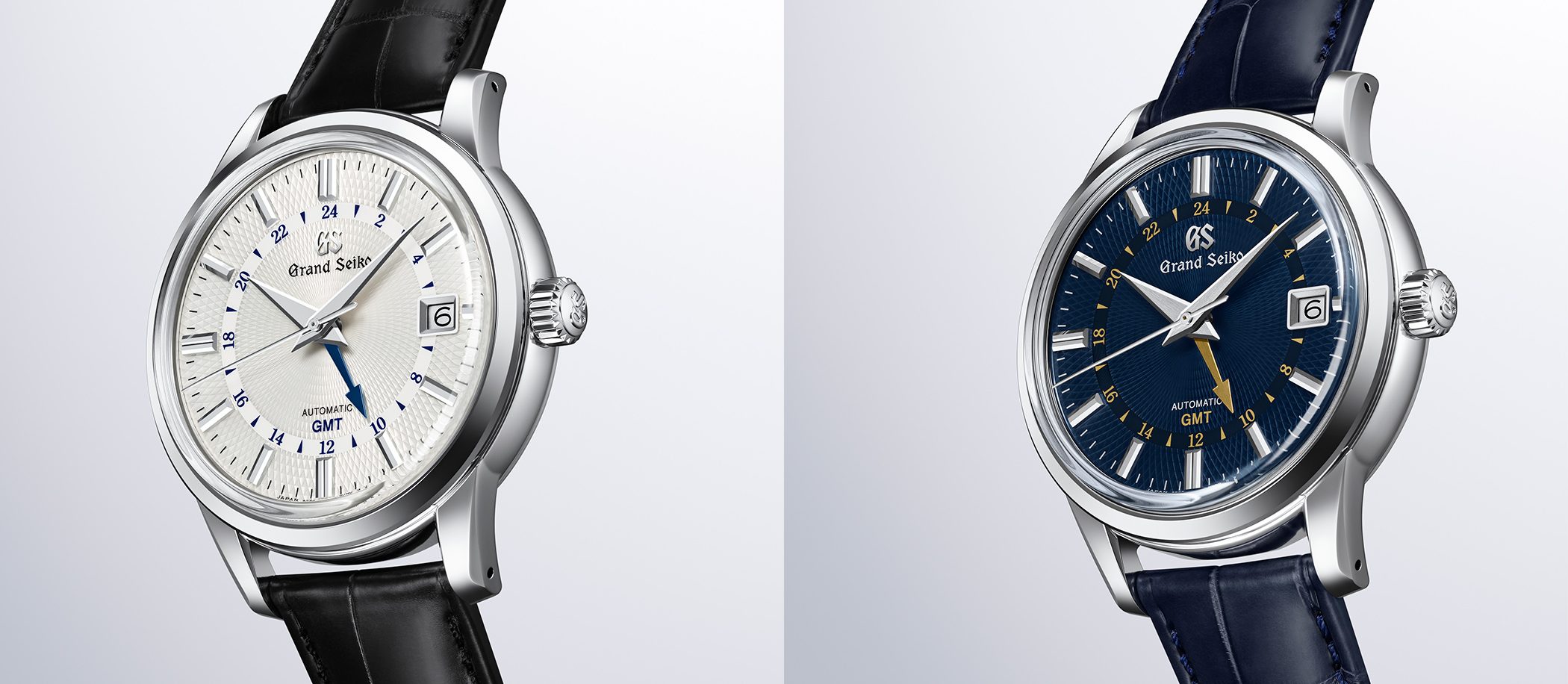 Grand Seiko Elegance GMT SBGM255 „Snowdrop” i SBGM257 „Moondrop”