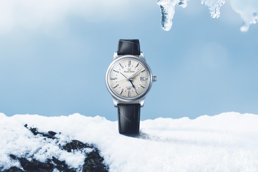Grand Seiko Elegance GMT SBGM255 „Snowdrop”