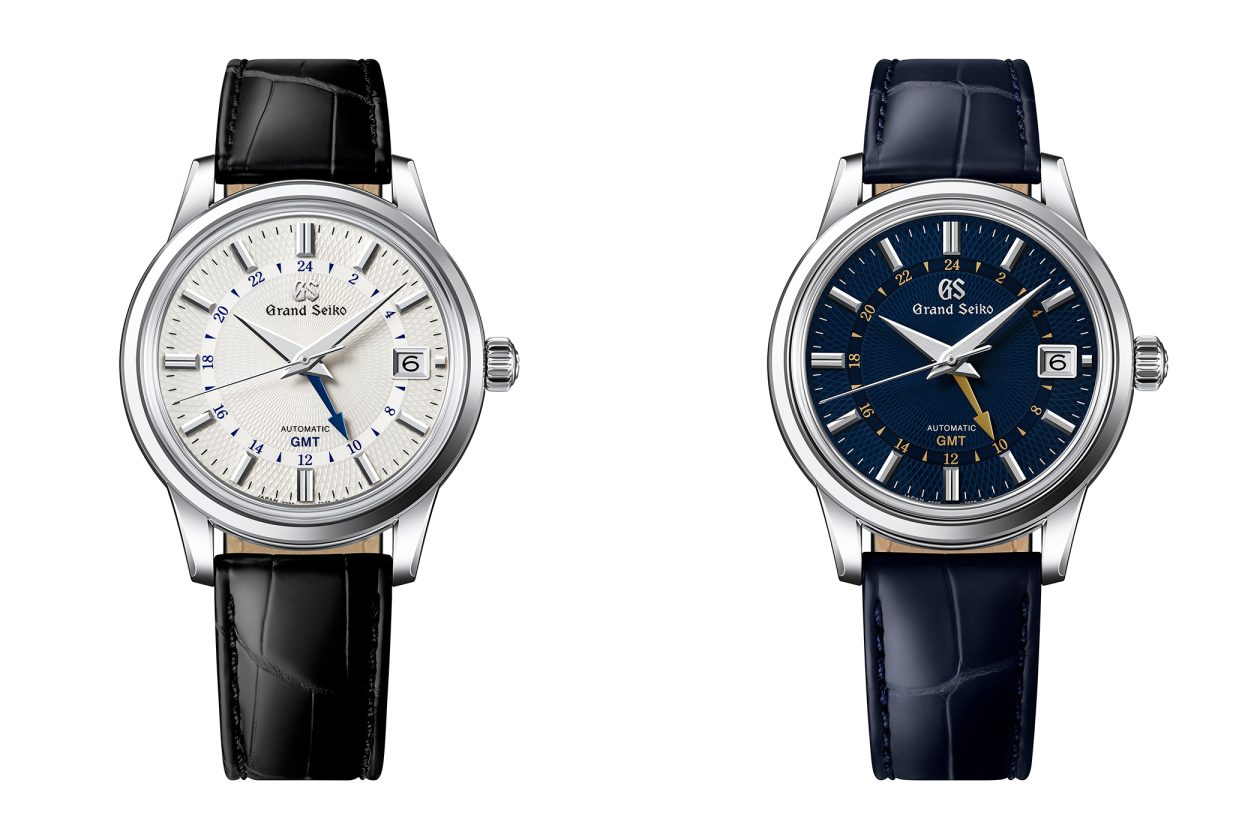 Grand Seiko Elegance GMT SBGM255 „Snowdrop” i SBGM257 „Moondrop”