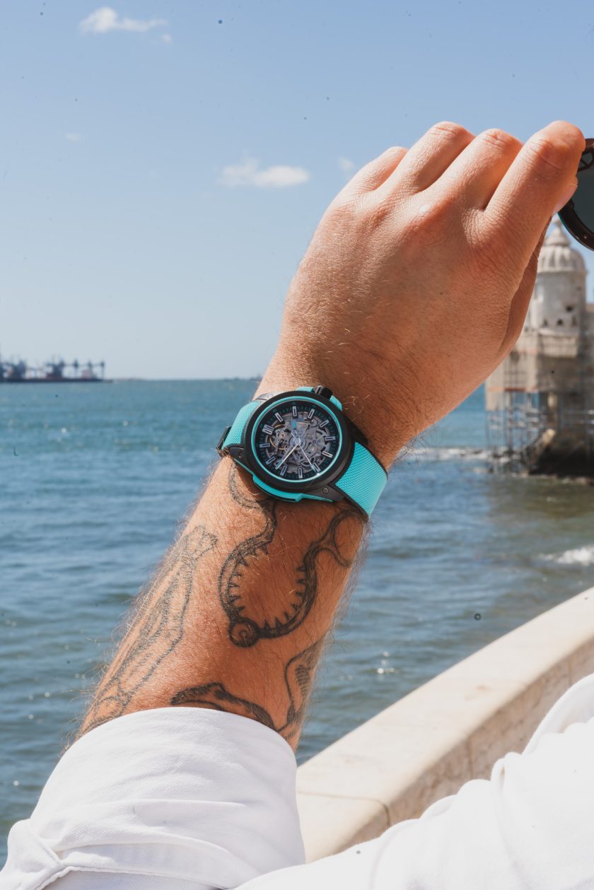 Norqain Wild One Skeleton Turquoise