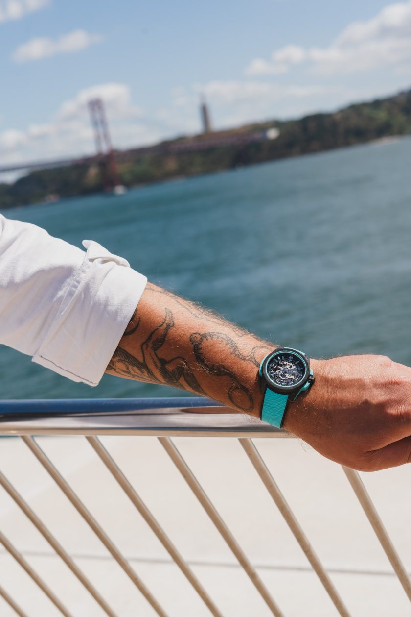 Norqain Wild One Skeleton Turquoise