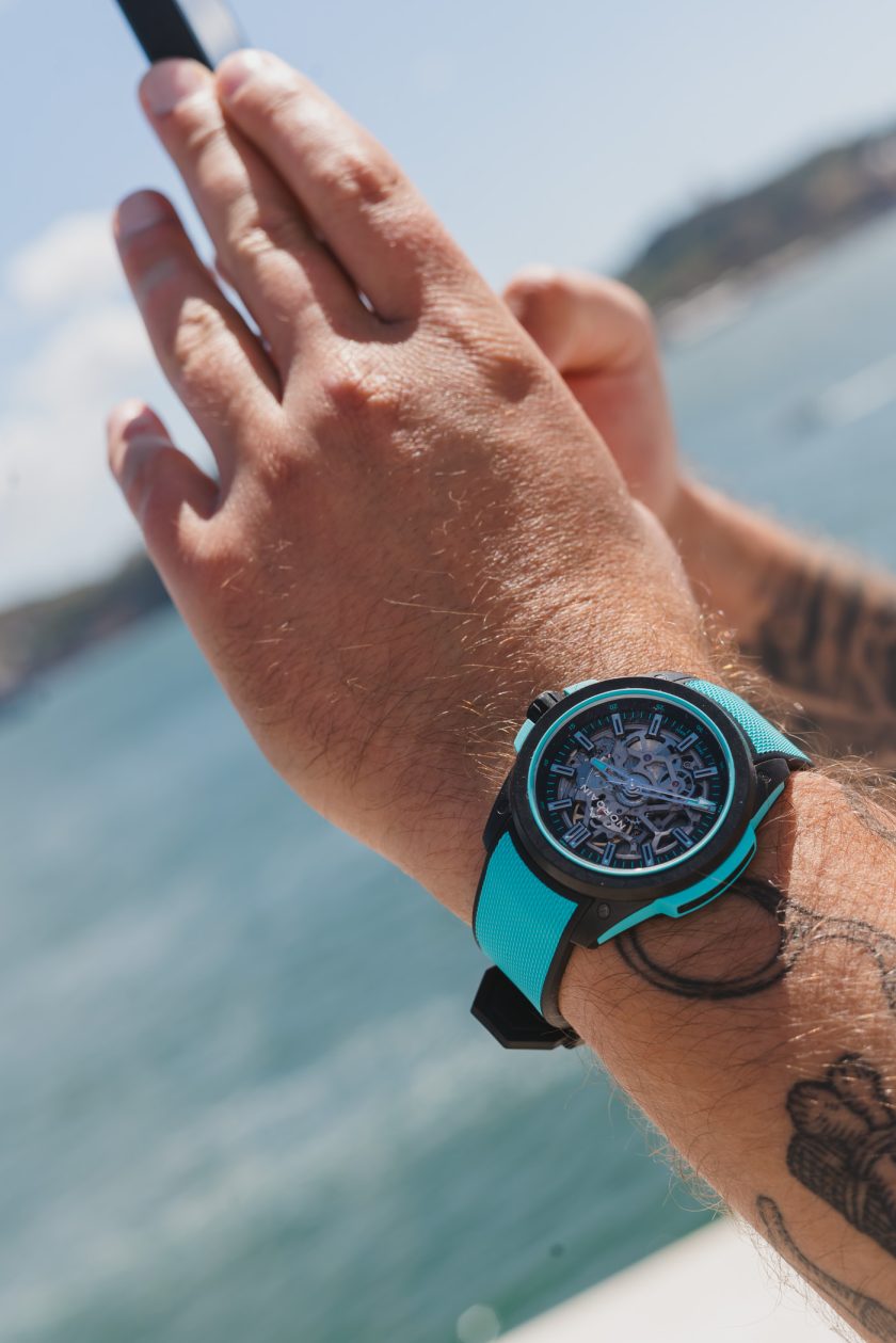 Norqain Wild One Skeleton Turquoise