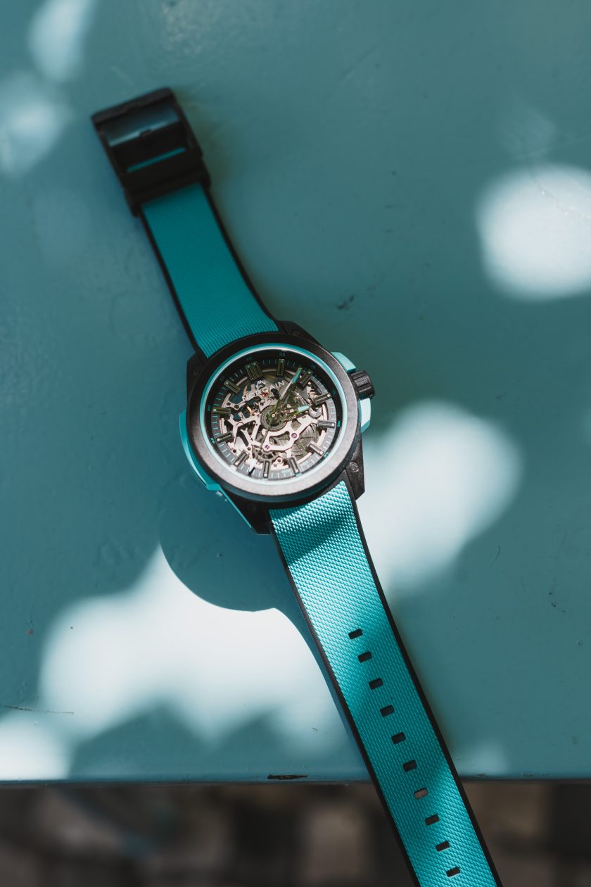 Norqain Wild One Skeleton Turquoise