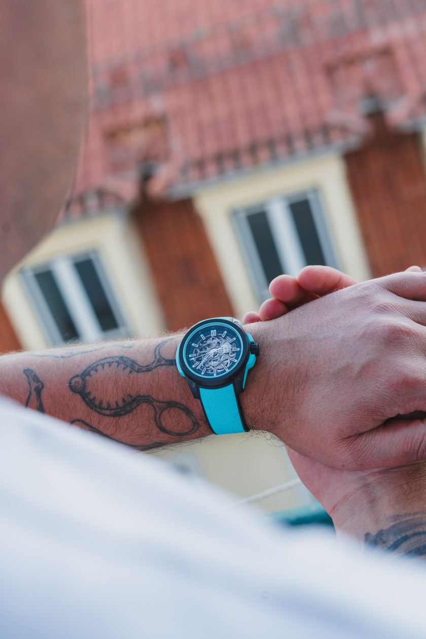 Norqain Wild One Skeleton Turquoise