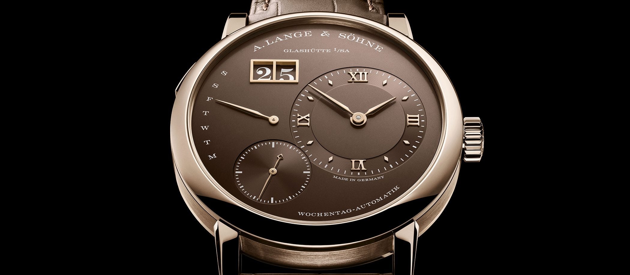 A. Lange & Söhne Lange 1 Daymatic Honeygold