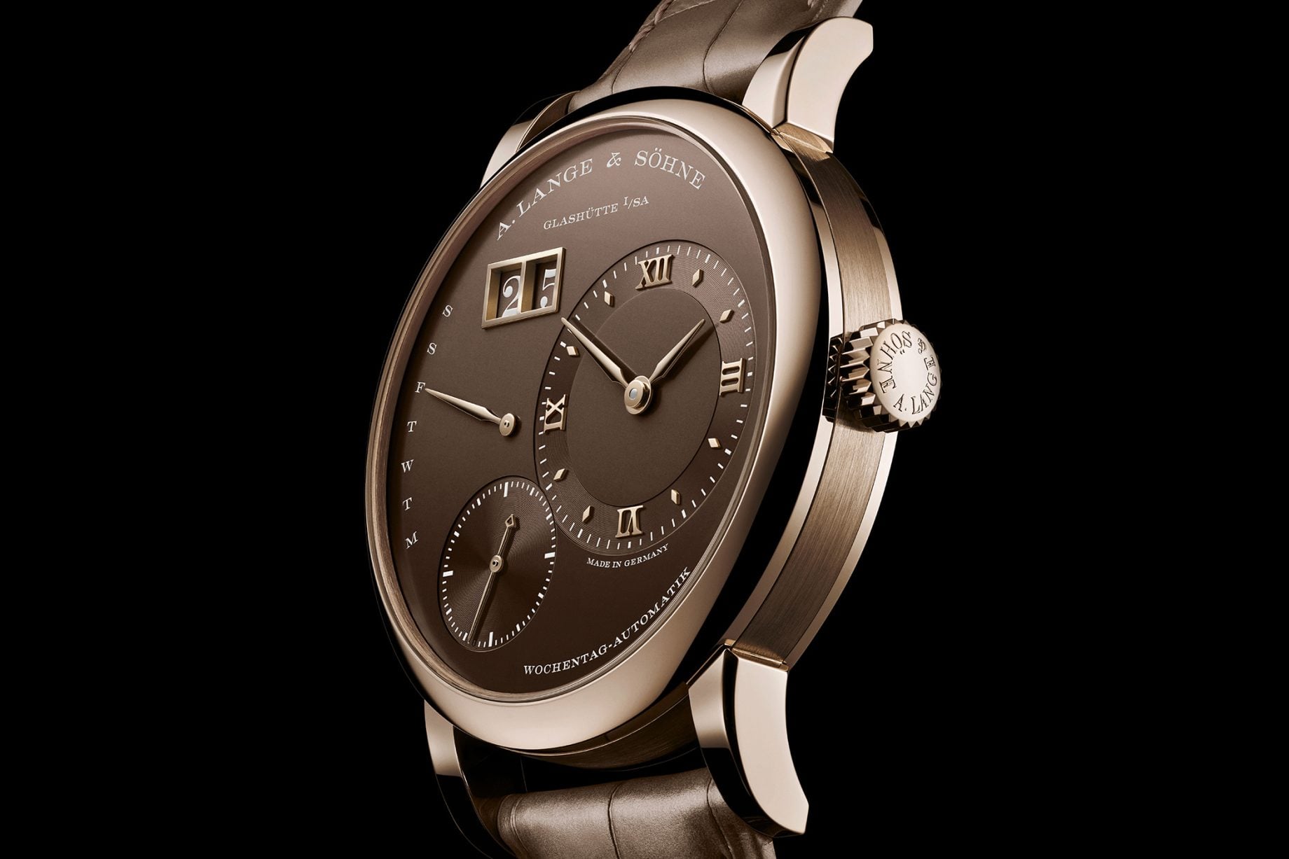 A. Lange & Söhne Lange 1 Daymatic Honeygold