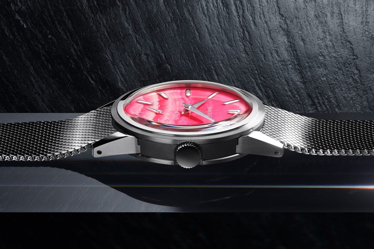 Baltic Prismic Stone Pink Albite