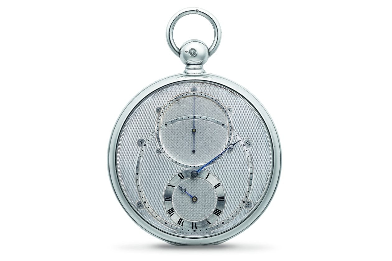 historyczny, kieszonkowy Breguet No3448