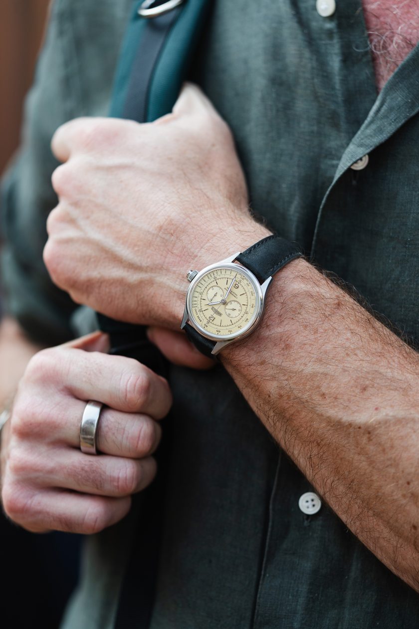 mały teaser - Angelus Chronographe Télémètre w wersji... tego dowiecie się niebawem.