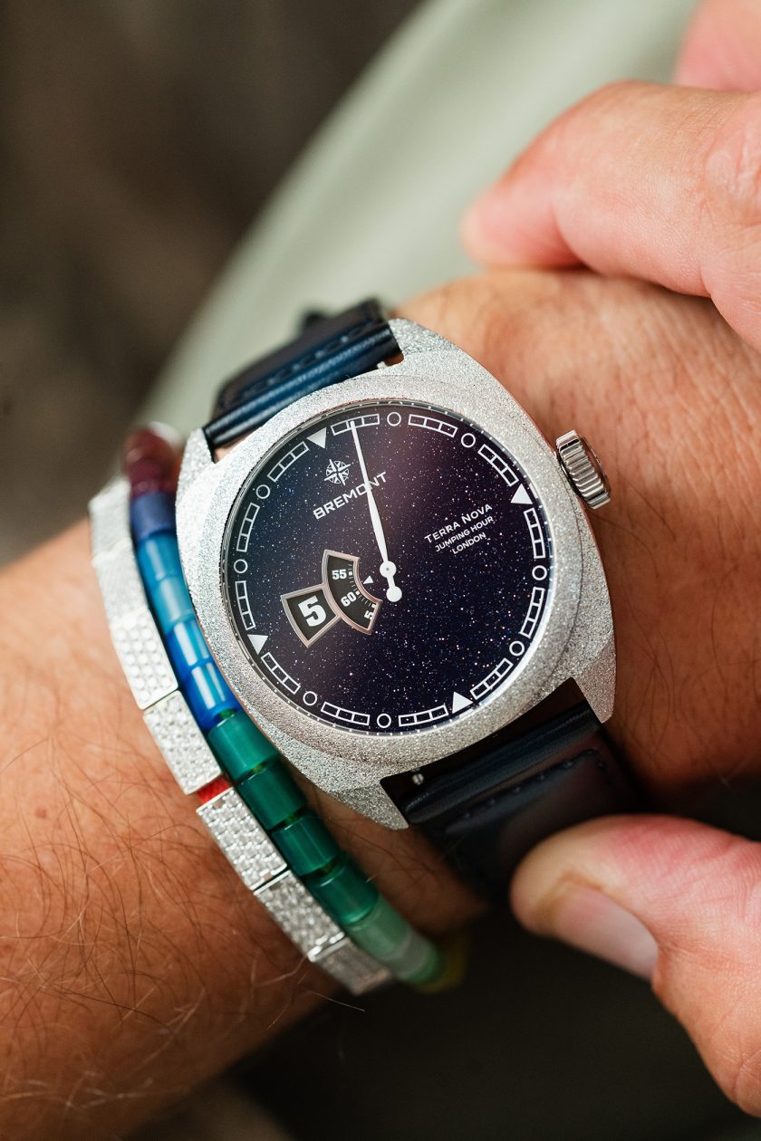 Bremont Terra Nova Aventurine Jumping Hour