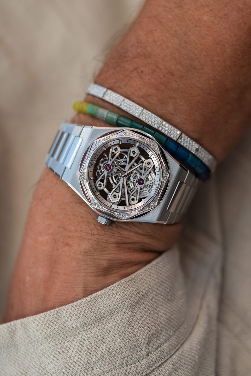 Girard-Perregaux Laureato Three Gold Bridges