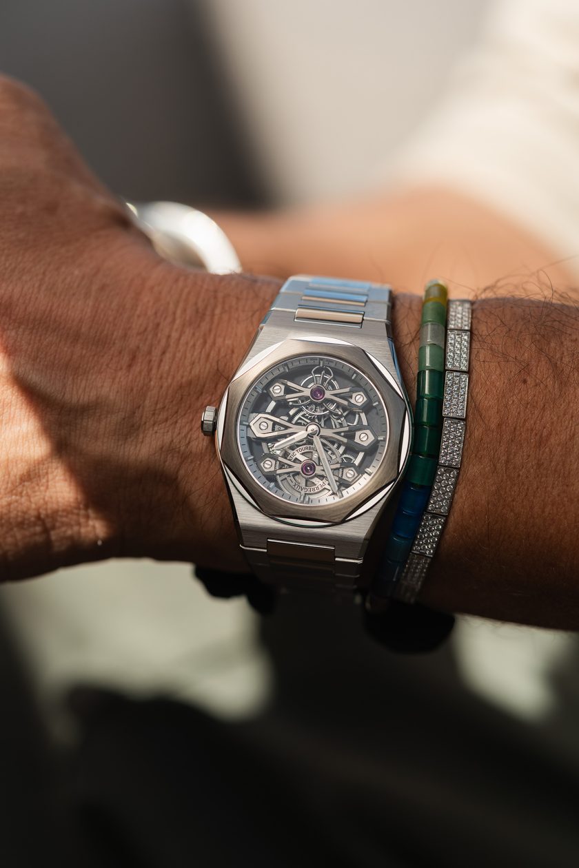 Girard-Perregaux Laureato Three Gold Bridges