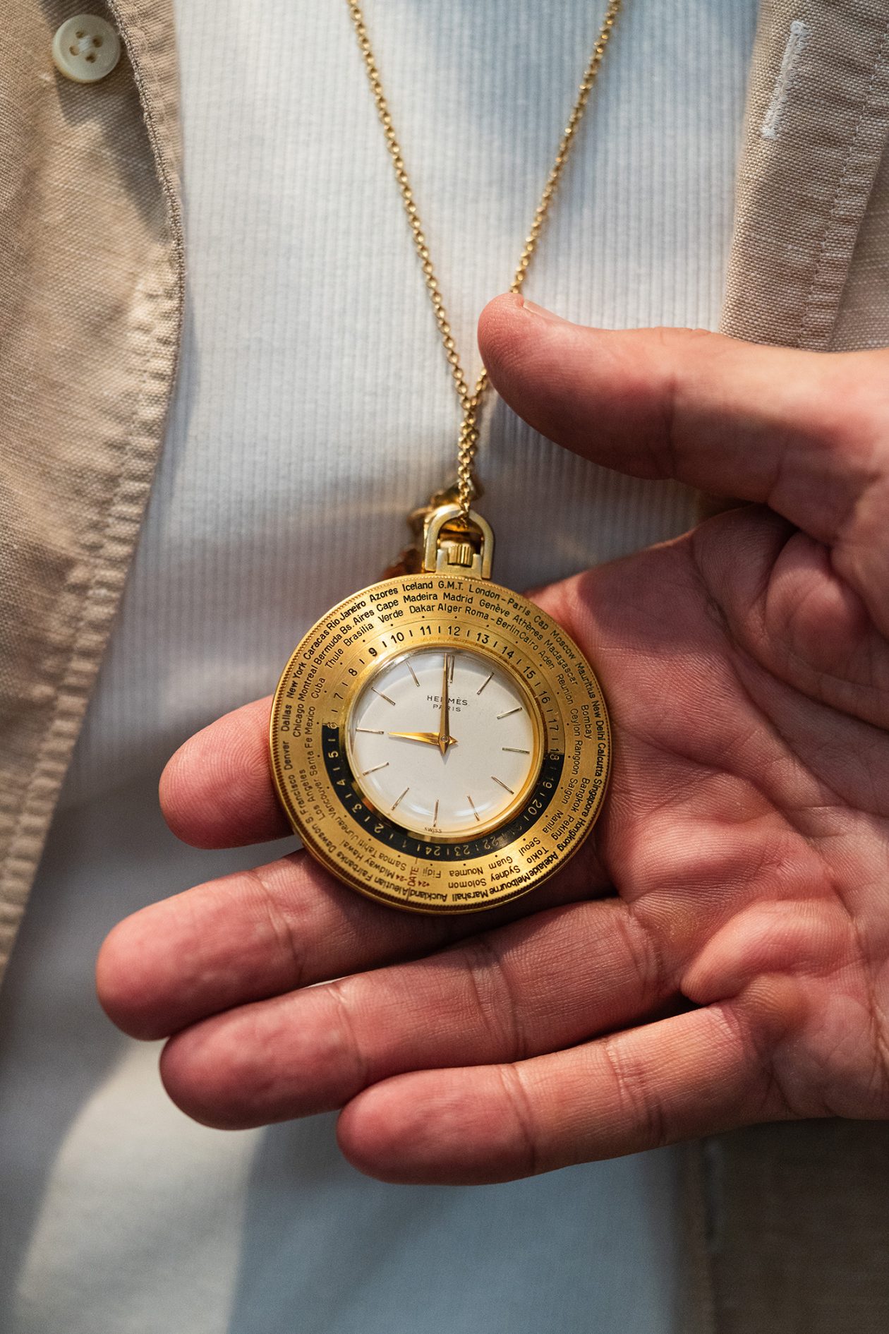 wyjątkowy Hermes World Timer - właśność @alekswatches