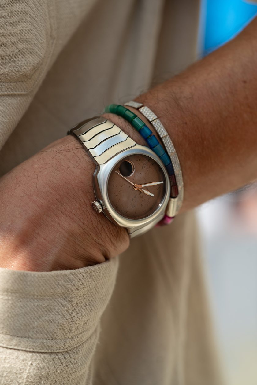 H. Moser & Cie. Streamliner Perpetual Moon Concept Meteorite