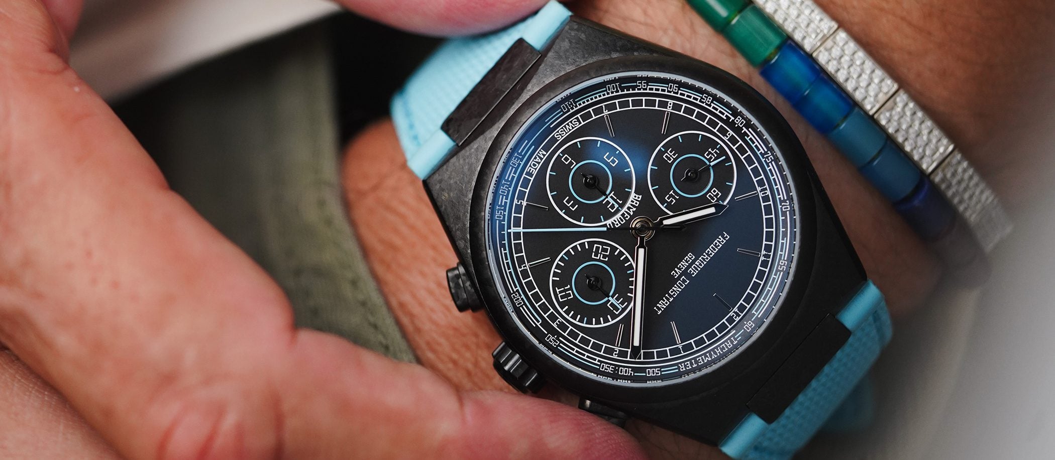 Frederique Constant x Bamford Highlife Chronograph