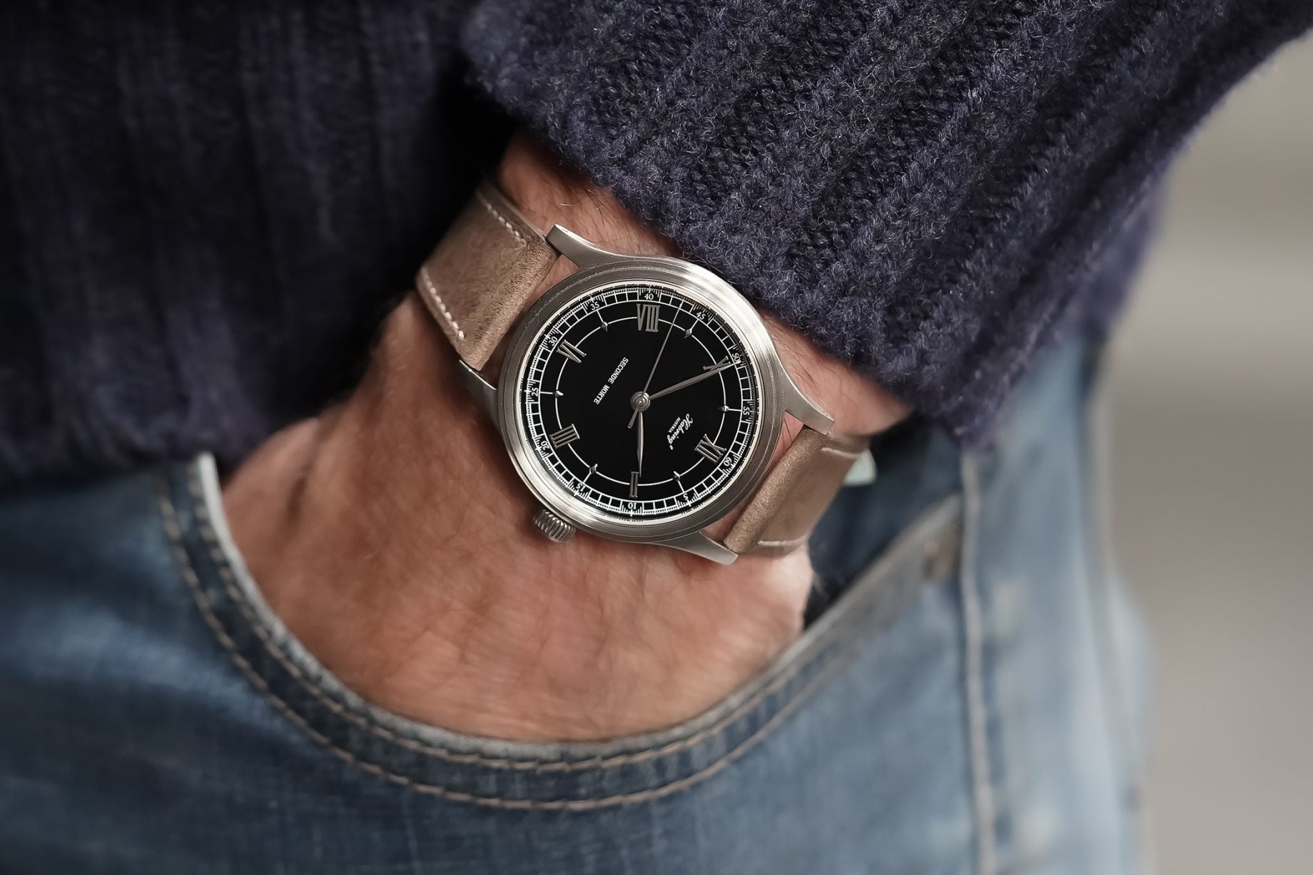 Monochrome Montre de Souscription 4 Seconde Morte