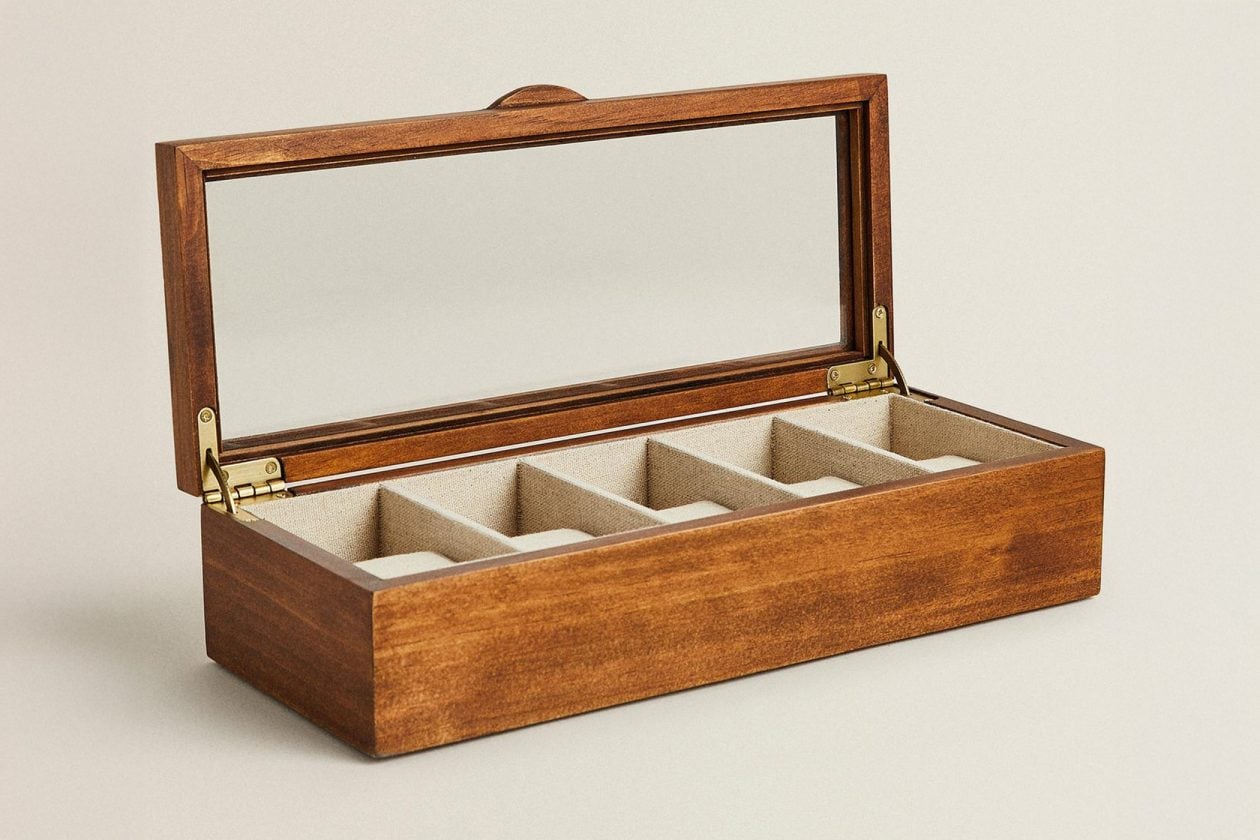 drewniana szkatułka Zara Home