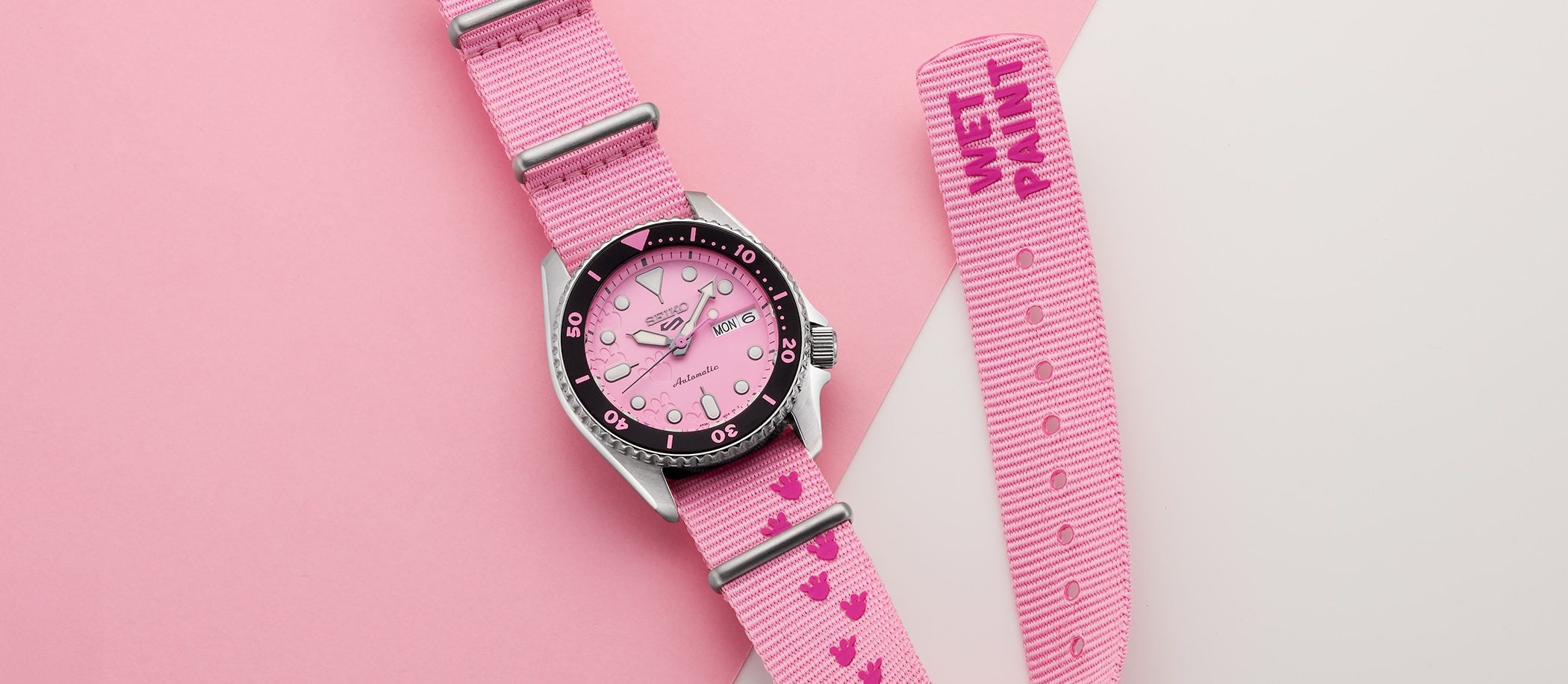Seiko 5 Sports Pink Panther Limited Edition