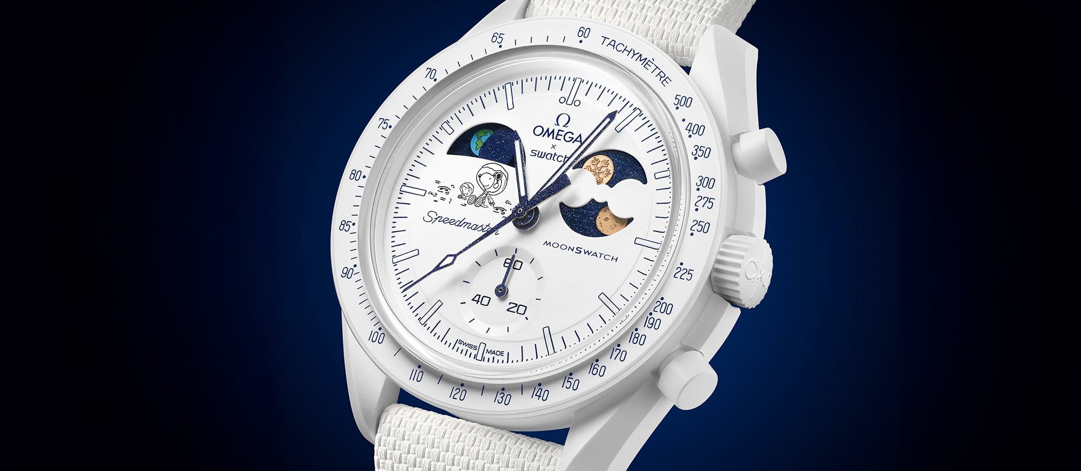 Swatch MoonSwatch Mission To Earthphase Moonshine Gold „Cold Moon“