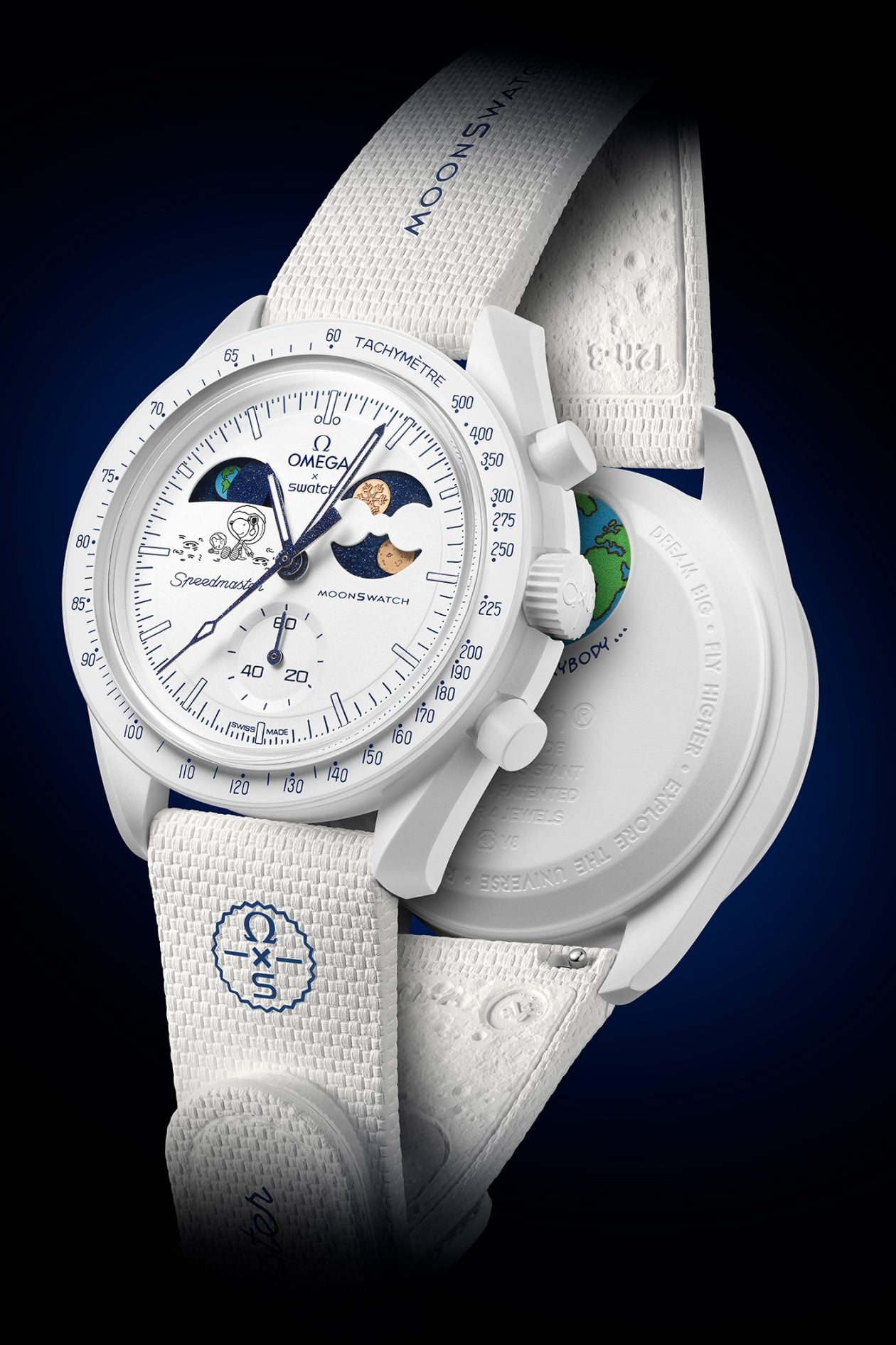 Swatch MoonSwatch Mission To Earthphase Moonshine Gold „Cold Moon“