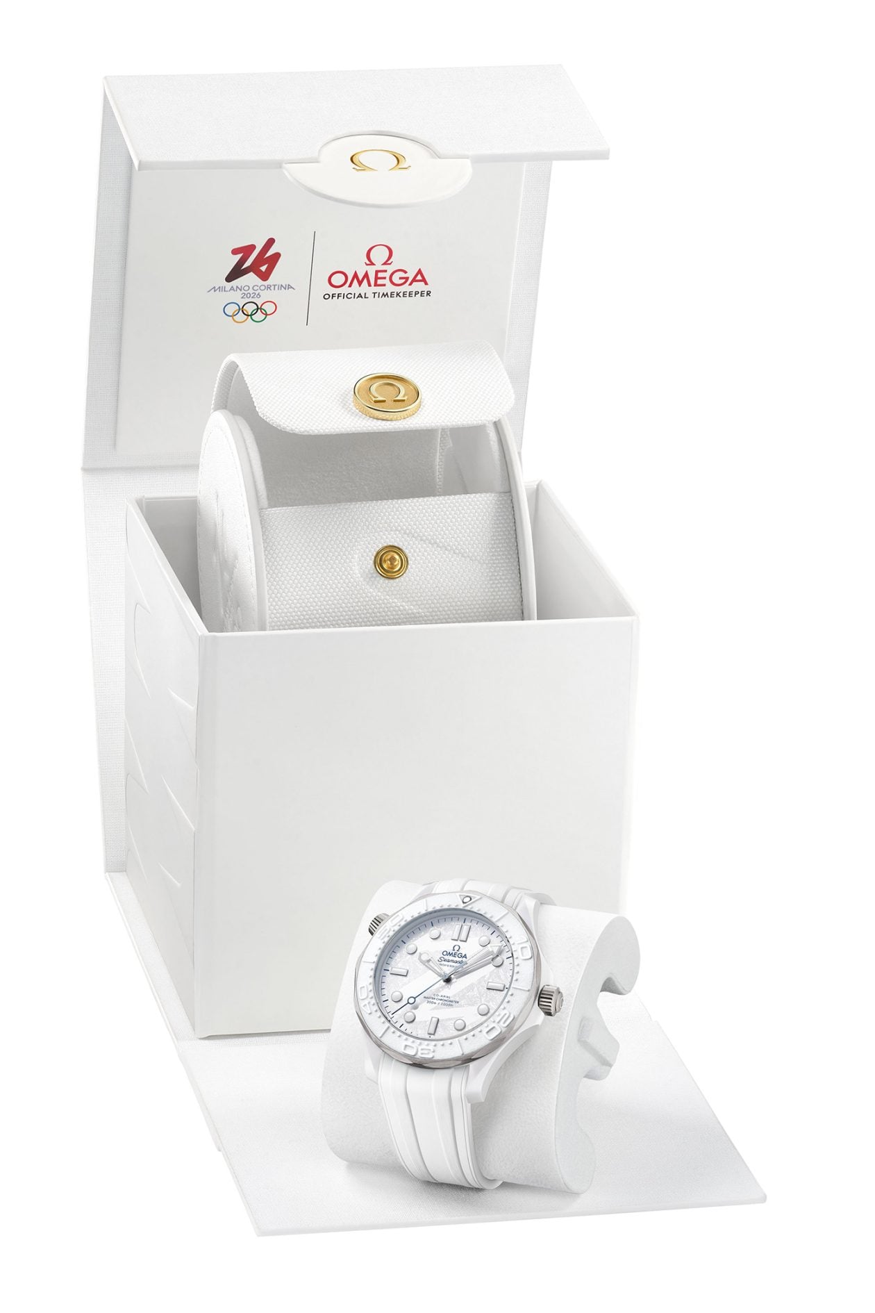 Omega Seamaster Diver 300M Milano Cortina - z pudełkiem